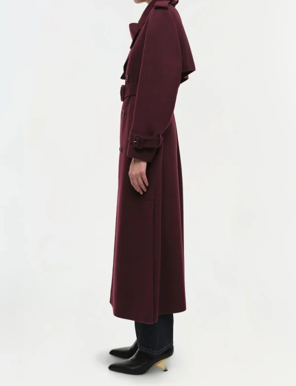Winter Lapel Collar Women Long Trench Coat Slim Outfit Long Coat for Women Casual Streetwear - Image 5