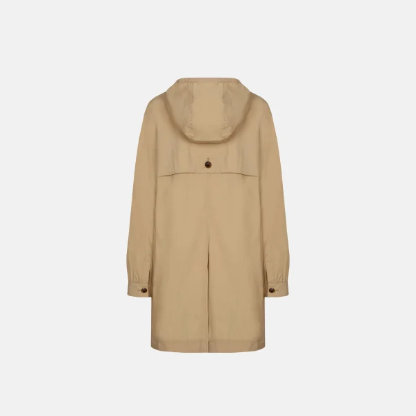 Vintage Women Casual Coat Suitable Basic Streetwear Coat Hooded Waterproof Coat Jacket for Women - Image 5