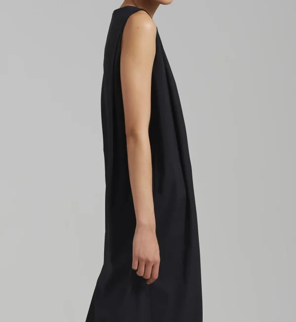 Elegant Long Straight Dresses Women Summer Linen Casual Sleeveless Dress Female Fashion O Neck Linen Dresses Woman - Image 5
