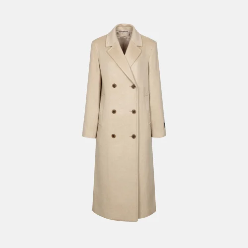 Women Clothing Cashmere Double-Breasted Coat Casual Suitable Trench Coat Women Windproof Winter Coat’s