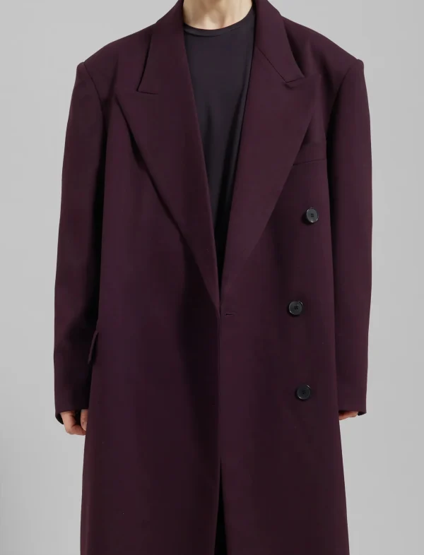 New Arrival Cashmere Coat for Women Oversized Single Breasted Women's Wool Trench Coat - Image 3