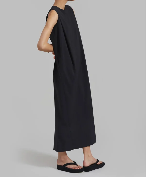 Elegant Long Straight Dresses Women Summer Linen Casual Sleeveless Dress Female Fashion O Neck Linen Dresses Woman - Image 4