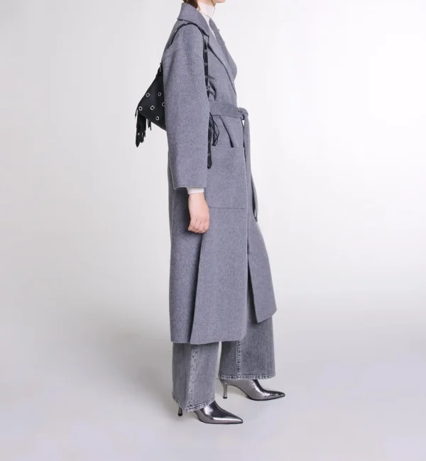 Casual Wool Trench Coat for Women Winter Wear Trench Coat Women Casual Long Coat - Image 3