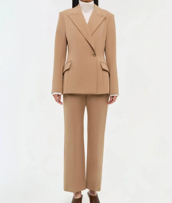 Business Blazer Single Breasted Slim Fit Women Blazer Jacket Formal Office Wear - Image 4