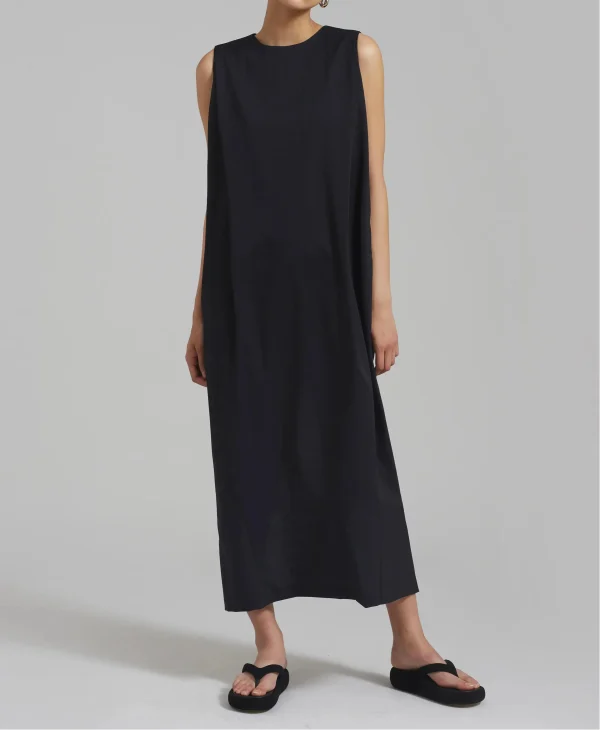 Elegant Long Straight Dresses Women Summer Linen Casual Sleeveless Dress Female Fashion O Neck Linen Dresses Woman - Image 6