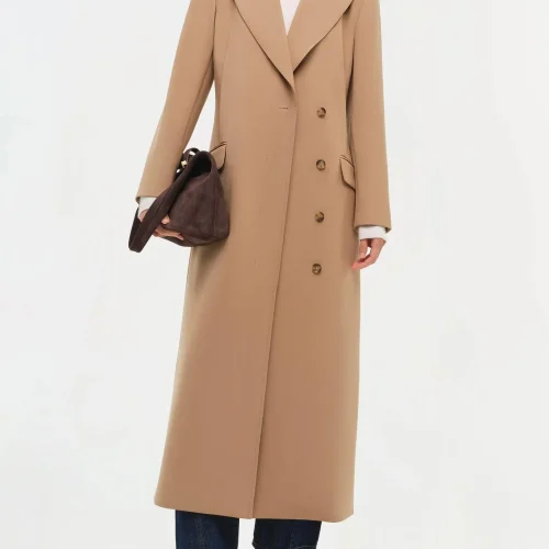 Winter Wear Women Long Trench Coat Cotton Wool Long Coat for Women Fashion Casual Long Coat