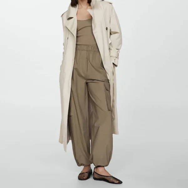 Good Quality Elegant Fashion Women 100% Cotton Linen Blend Sling  Jumpsuits With Pocket Ladies Loose Sleeveless Bodysuits - Image 3