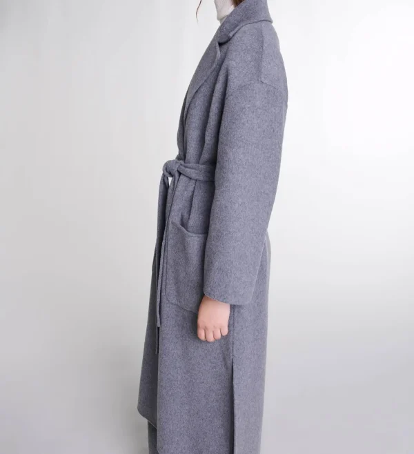 Casual Wool Trench Coat for Women Winter Wear Trench Coat Women Casual Long Coat - Image 4