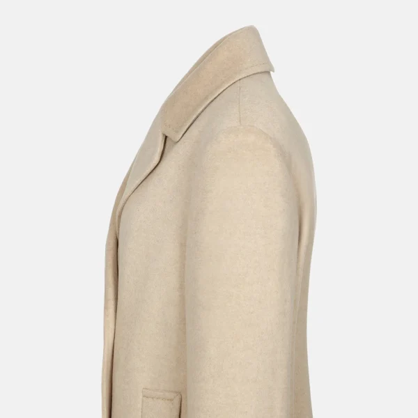 Women Clothing Cashmere Double-Breasted Coat Casual Suitable Trench Coat Women Windproof Winter Coat's - Image 4