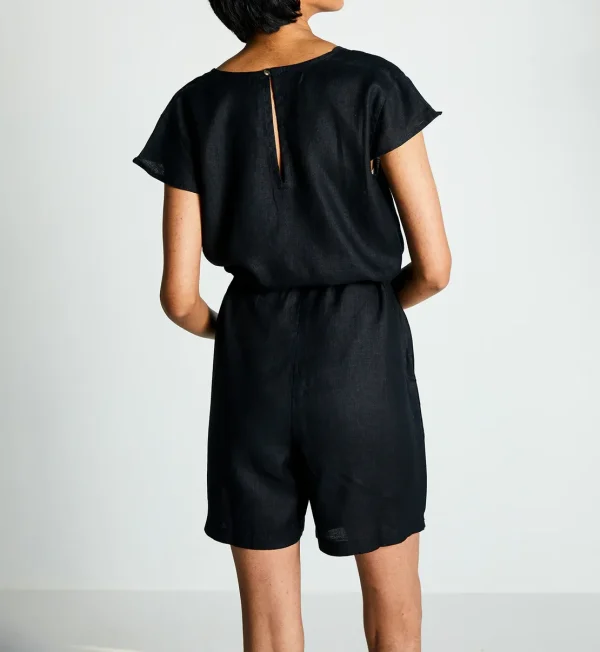 Summer Hot Selling Women Jumpsuit  Casual V-neck Short Sleeve Wide Leg Pants Women Short Jumpsuits - Image 6