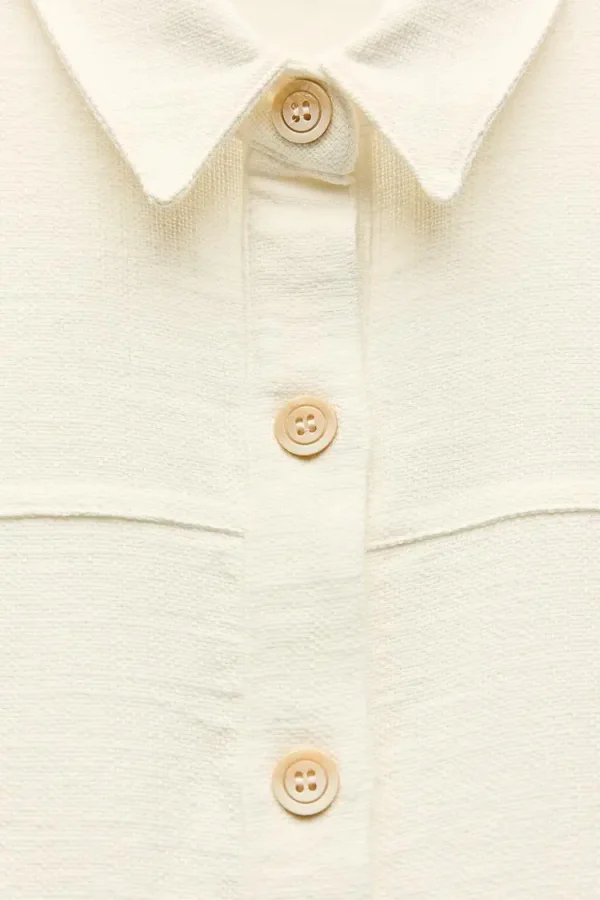 New Casual Fashion 100%cotton Loose Shirt Classic Retro Casual Long Sleeve Lapel Elegant Women's Shirt - Image 6