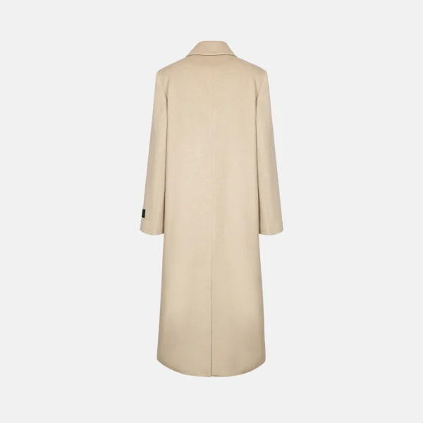 Women Clothing Cashmere Double-Breasted Coat Casual Suitable Trench Coat Women Windproof Winter Coat's - Image 3