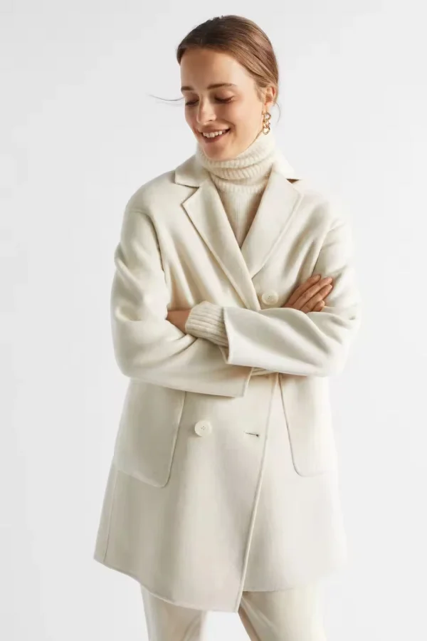 Wool Coats Women Cashmere Plus Size Women'S Coats - Image 3
