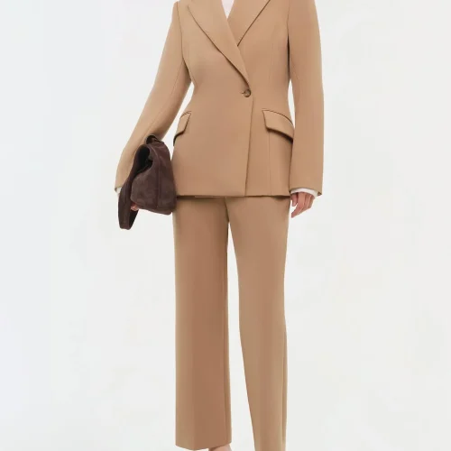 Business Blazer Single Breasted Slim Fit Women Blazer Jacket Formal Office Wear