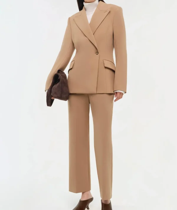 Business Blazer Single Breasted Slim Fit Women Blazer Jacket Formal Office Wear