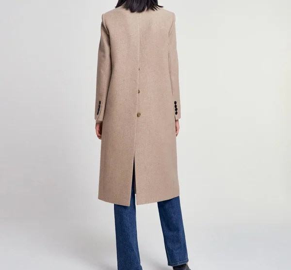 High Quality Back Open Single Breasted Coats for Women Casual Simple Trench Coat Women - Image 5