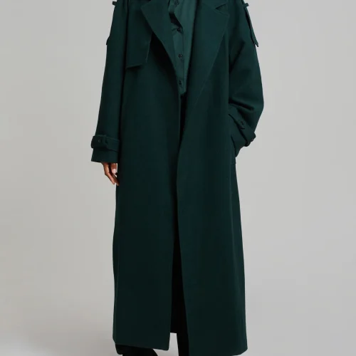Oversized Women Wool Coat Winter Heavyweight Warm Long Coat for Women Winter