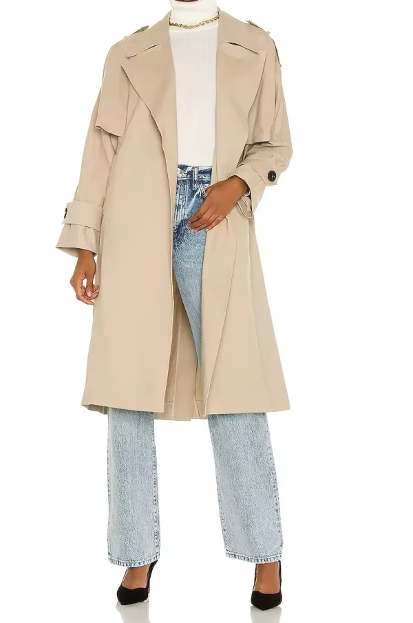 Women Fashion Winter Coats Classic Long Trench Elegant Pockets Button Women Coat - Image 6