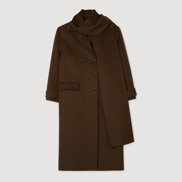 New Arrival Women Double Breasted Muffler Coat Oversized Long Trench Coat Fashion Streetwear Women Trench Coat - Image 5