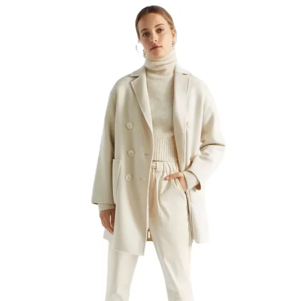 Wool Coats Women Cashmere Plus Size Women'S Coats