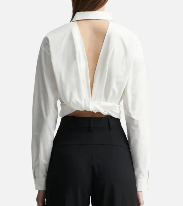 New Fashion Casual Slim-Fit Blouses Vintage Long Sleeve Female Shirts Chic Top - Image 3