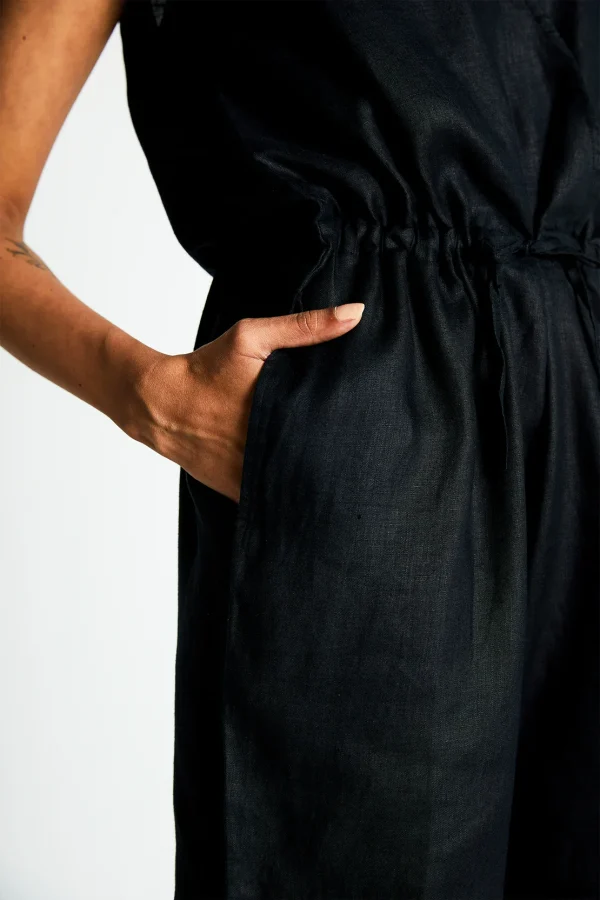 Summer Hot Selling Women Jumpsuit  Casual V-neck Short Sleeve Wide Leg Pants Women Short Jumpsuits - Image 5
