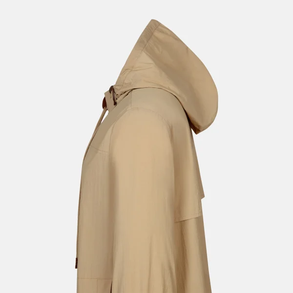 Vintage Women Casual Coat Suitable Basic Streetwear Coat Hooded Waterproof Coat Jacket for Women - Image 6