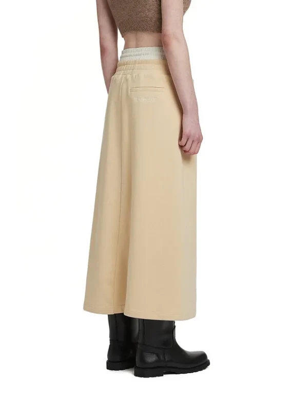 New Design Double Waist Lounge Skirt Women Casual Streetwear Midi Skirt - Image 4