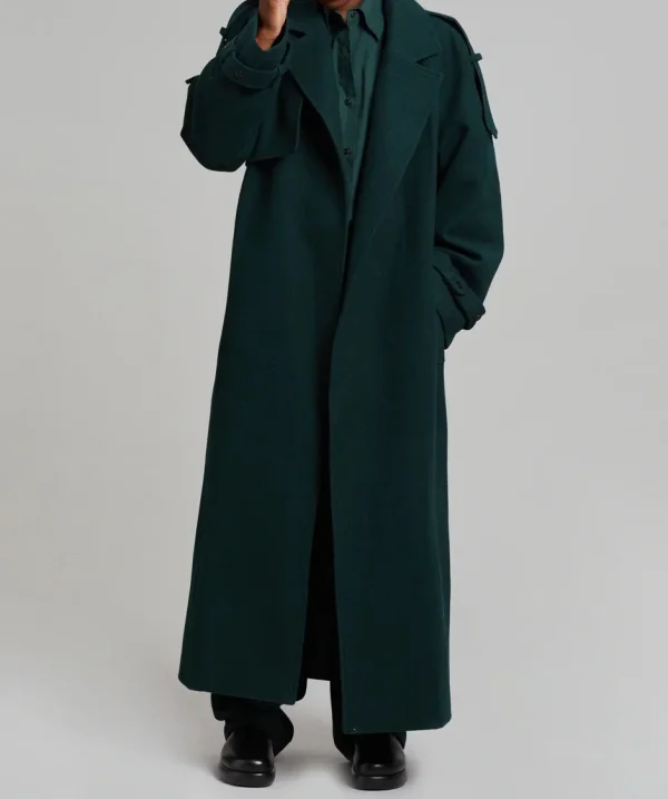 Oversized Women Wool Coat Winter Heavyweight Warm Long Coat for Women Winter - Image 2