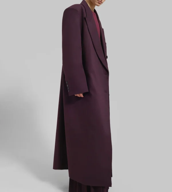 New Arrival Cashmere Coat for Women Oversized Single Breasted Women's Wool Trench Coat - Image 5