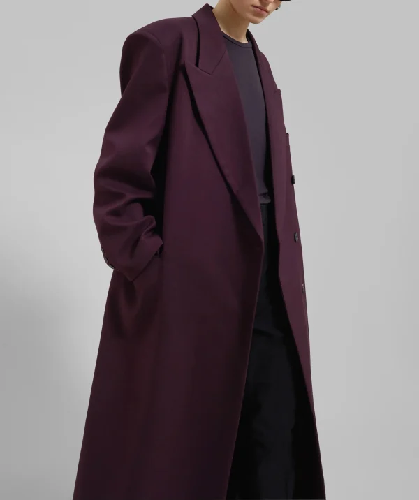 New Arrival Cashmere Coat for Women Oversized Single Breasted Women's Wool Trench Coat - Image 4