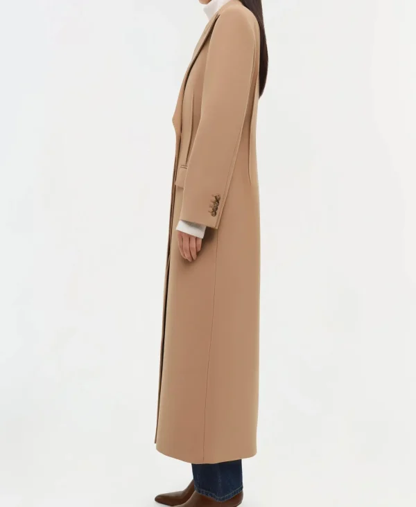 Winter Wear Women Long Trench Coat Cotton Wool Long Coat for Women Fashion Casual Long Coat - Image 2