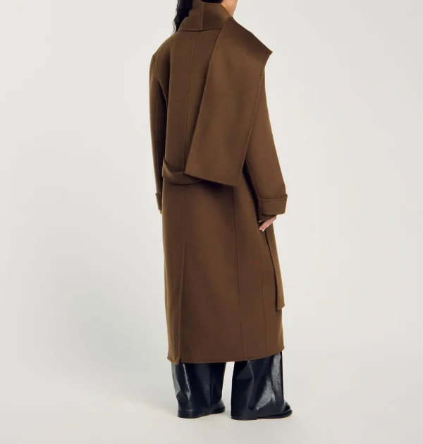 New Arrival Women Double Breasted Muffler Coat Oversized Long Trench Coat Fashion Streetwear Women Trench Coat - Image 4