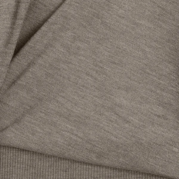 Knitwear Autumn Winter Cashmere Irregular Collar One Line Neckline Long Sleeve Sweater - Image 4
