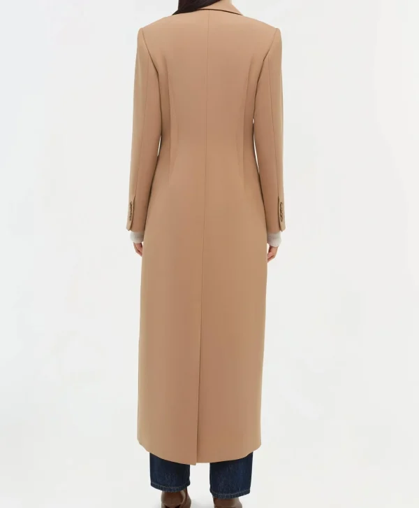 Winter Wear Women Long Trench Coat Cotton Wool Long Coat for Women Fashion Casual Long Coat - Image 3